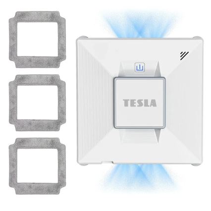 TESLA Electronics RoboStar - Smart window cleaner with water sprayer 72W/230V/650 mAh Wi-Fi + remote control