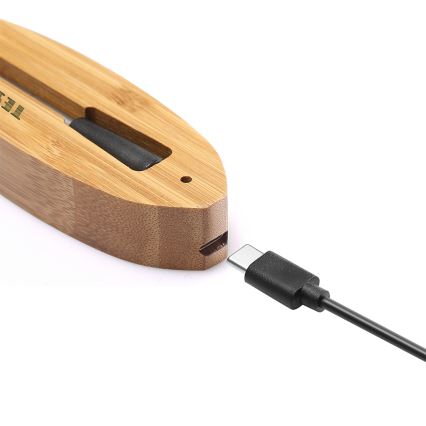 TESLA Electronics - Smart meat thermometer with a charging stand 0-300 °C 5V IP67