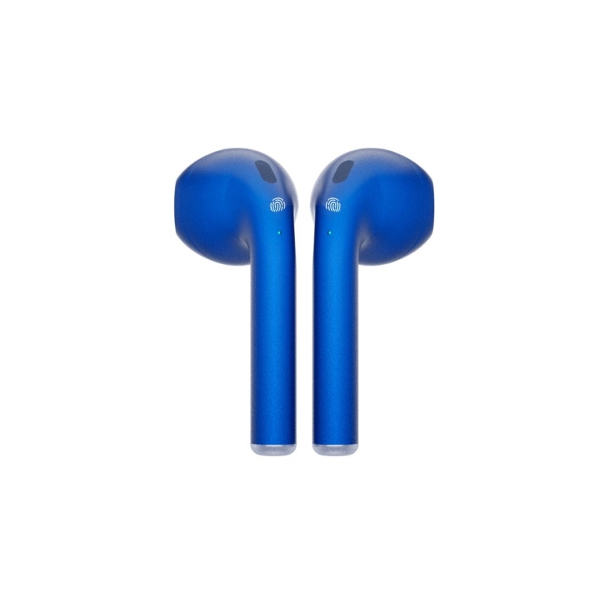TESLA Electronics - Wireless earphones 300 mAh + 2x 25 mAh IPX4 blue