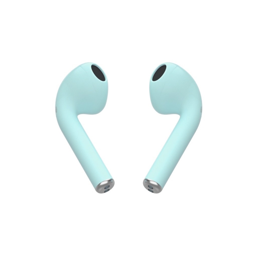 TESLA Electronics - Wireless headphones 300 mAh + 2x 25 mAh IPX4 turquoise