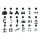 TESLA Smart - Accessories for smart water valve 18 pcs