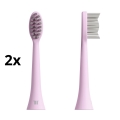 TESLA Smart - SET 2x Replacement head for sonic toothbrush TS200 pink