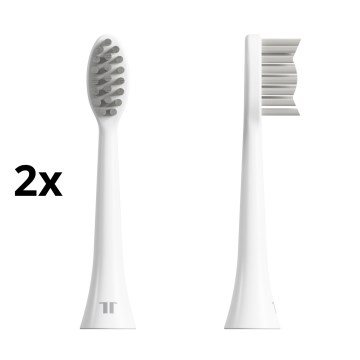 TESLA Smart - SET 2x Replacement head for sonic toothbrush TS200 white