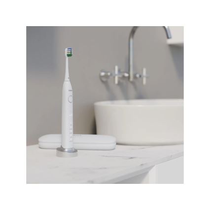 TESLA Smart - SET 4x Replacement head for sonic toothbrush TS400 white