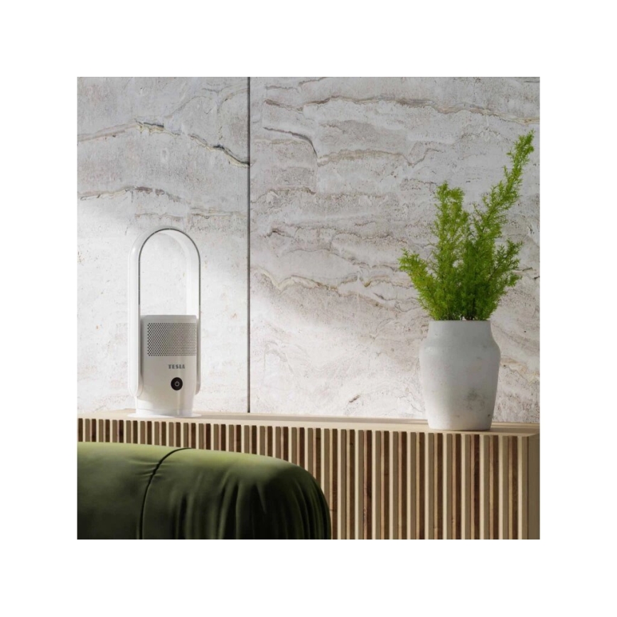TESLA Smart - Smart air purifier with ionization and fan 35W/230V Wi-Fi