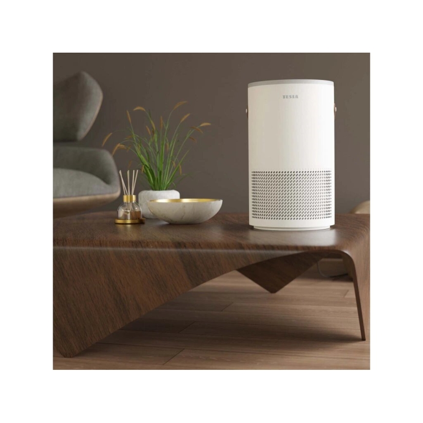 TESLA Smart - Smart air purifier with ionization and UV lamp 48W/230V 300 m³/h Wi-Fi