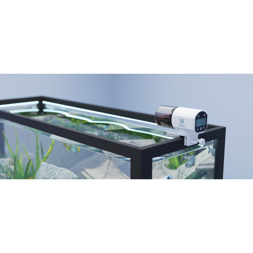TESLA Smart - Smart automatic fish feeder 200 ml 5V Wi-Fi