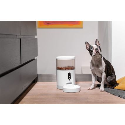 TESLA Smart - Smart automated feeder with a camera for pets 4 l 5V/3xLR20 Wi-Fi