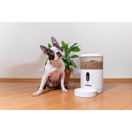 TESLA Smart - Smart automated feeder with a camera for pets 4 l 5V/3xLR20 Wi-Fi