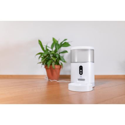 TESLA Smart - Smart automated feeder with a camera for pets 4 l 5V/3xLR20 Wi-Fi
