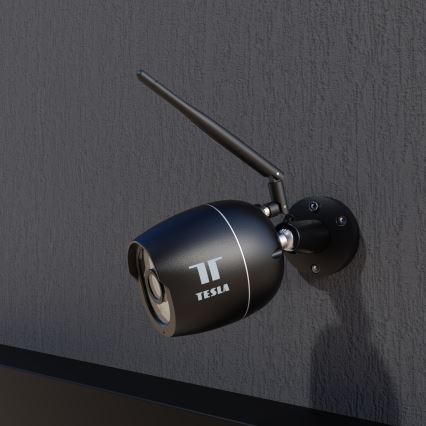 TESLA Smart - Smart outdoor camera 4MPx 1440p 12V Wi-Fi IP65