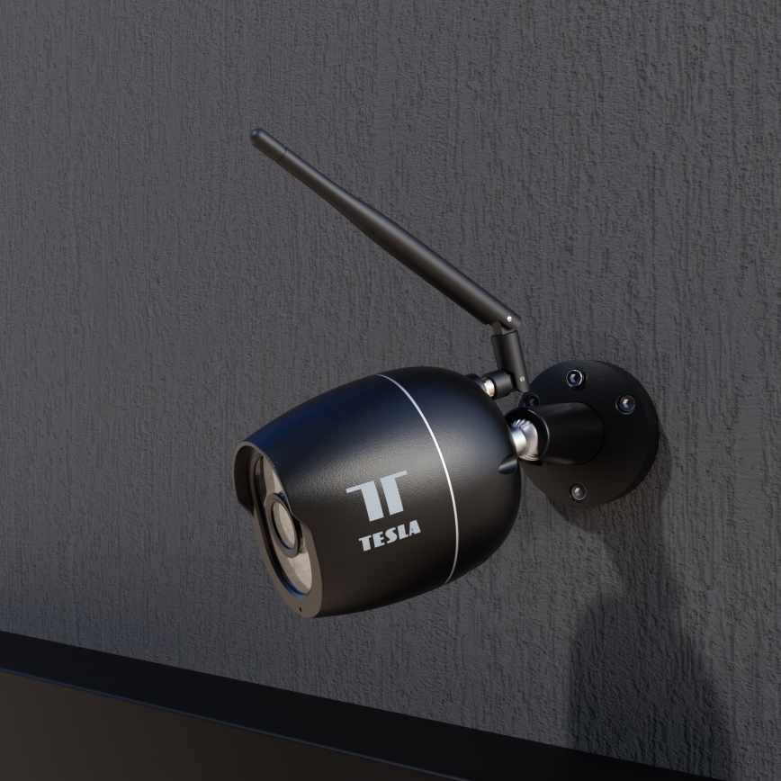 TESLA Smart - Smart outdoor camera 4MPx 1440p 12V Wi-Fi IP65