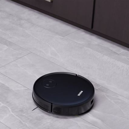 TESLA Smart - Smart robotic vacuum cleaner 2in1 2000 mAh Wi-Fi black + remote control