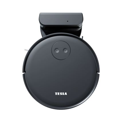 TESLA Smart - Smart robotic vacuum cleaner 2in1 2000 mAh Wi-Fi black + remote control