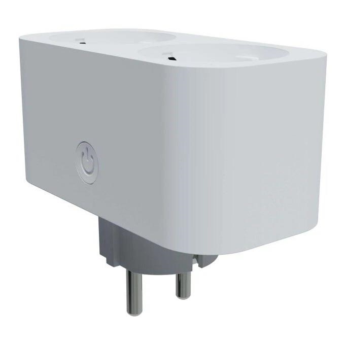 TESLA Smart - Smart socket splitter 2x16A/230V Type F Wi-Fi Tuya