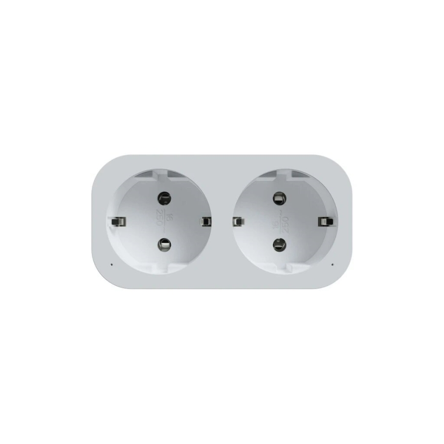 TESLA Smart - Smart socket splitter 2x16A/230V Type F Wi-Fi Tuya
