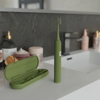 TESLA Smart - Smart sonic toothbrush TS200 DELUXE green