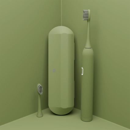 TESLA Smart - Smart sonic toothbrush TS200 DELUXE green