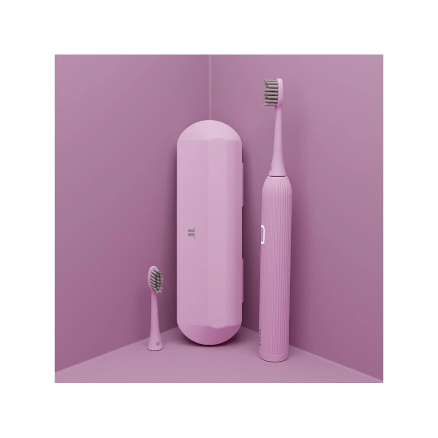 TESLA Smart - Smart sonic toothbrush TS200 DELUXE pink