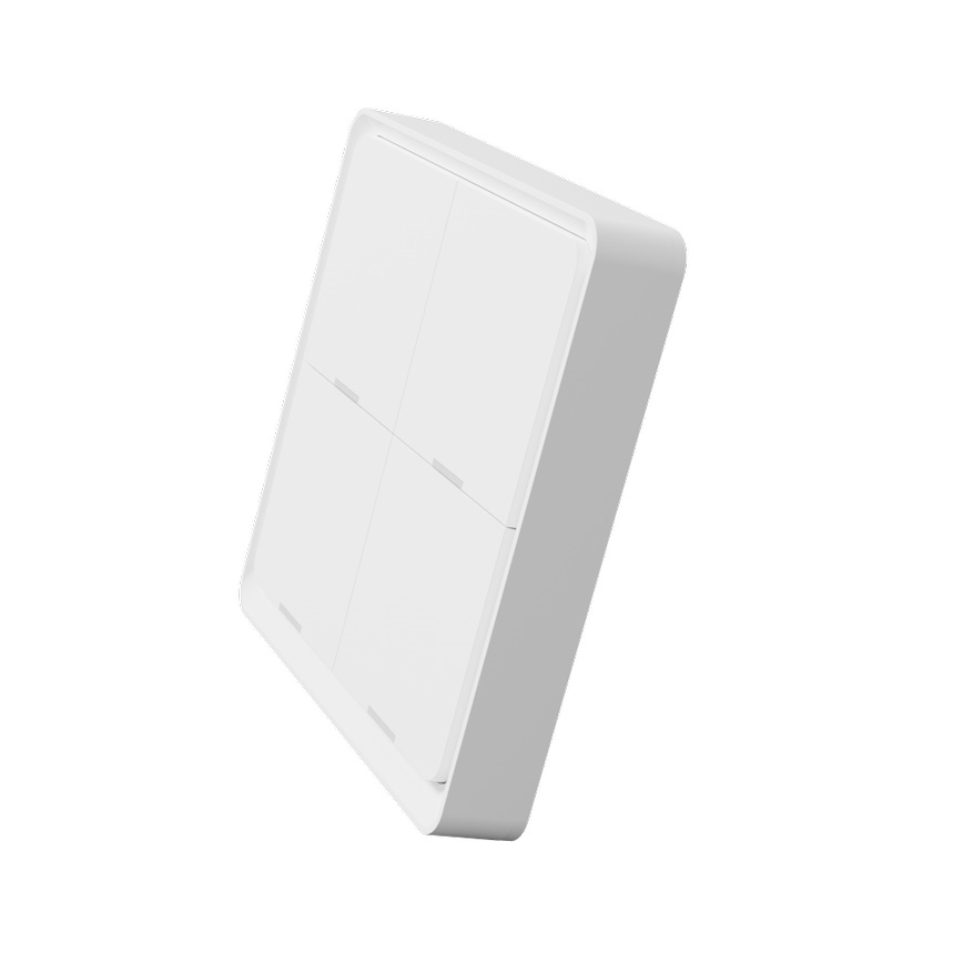 TESLA Smart - Smart wireless home switch 4P 1xCR2430 ZigBee