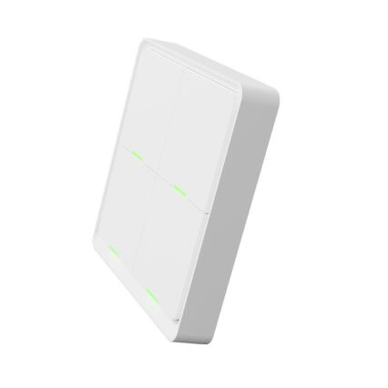 TESLA Smart - Smart wireless home switch 4P 1xCR2430 ZigBee