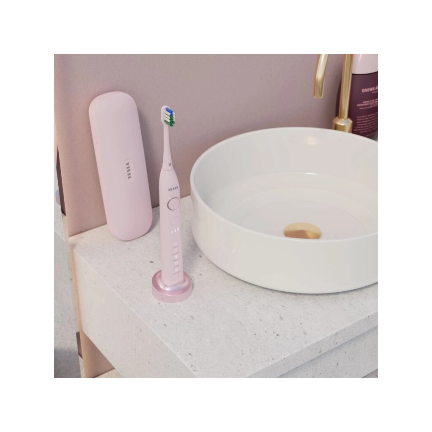 TESLA Smart - Sonic toothbrush TS400 pink