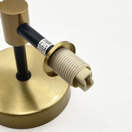 TESSA Wall Light 2xG9/8W/230V, Brass/Smoky Black
