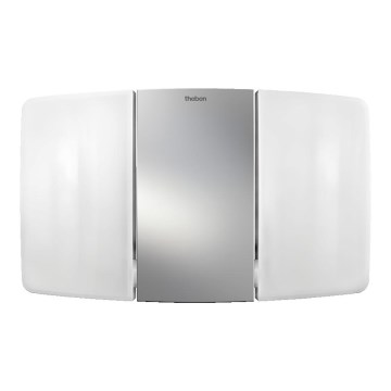 theben - LED Wall Floodlight 2xLED/10W/230V silver IP55