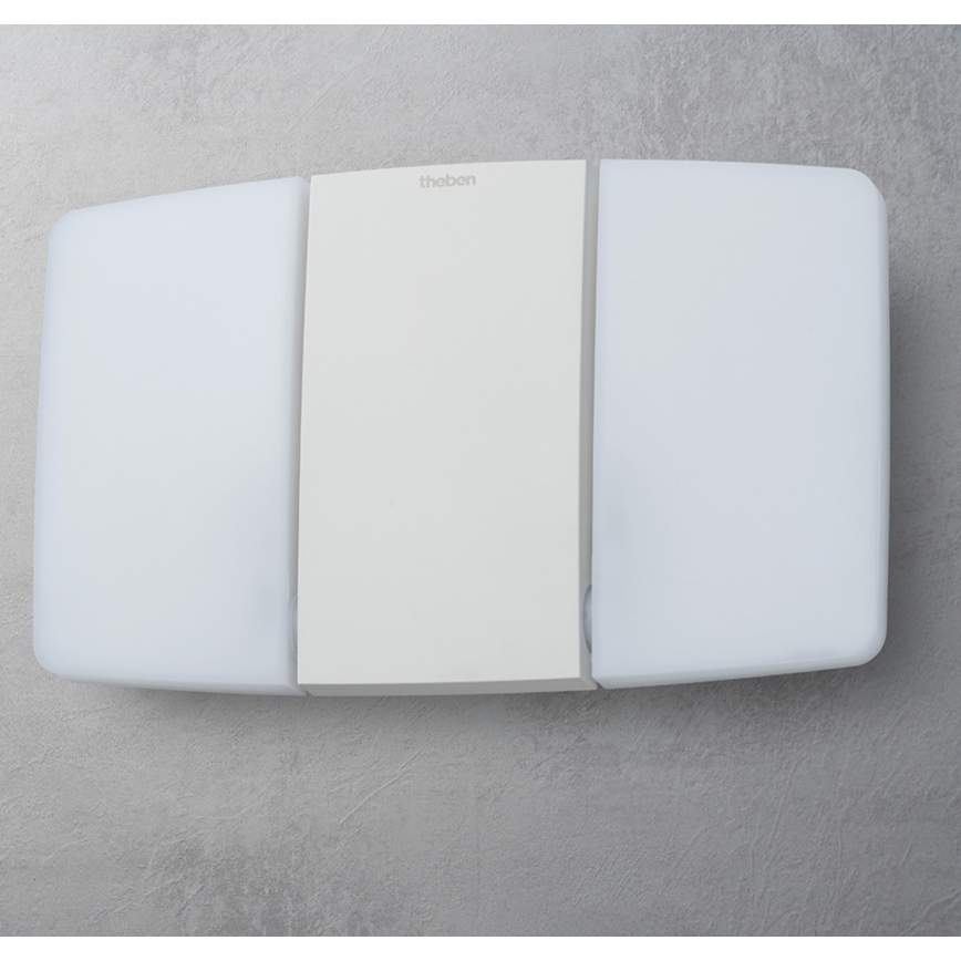 theben - LED Wall Floodlight 2xLED/10W/230V White IP55