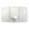 theben - LED Wall Floodlight with Sensor 2xLED/10W/230V White IP55