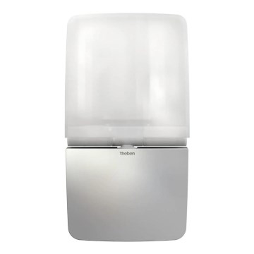 theben - Wall-mounted LED Floodlight, 11W, 230V, Silver, IP55