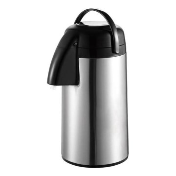 Thermos kettle 2,8 l stainless steel/black