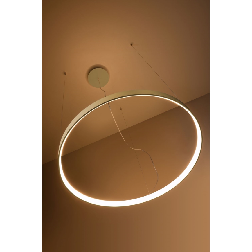 Thoro TH.174 - LED Chandelier on a string RIO LED/50W/230V CRI 90 3000K d. 78 cm gold
