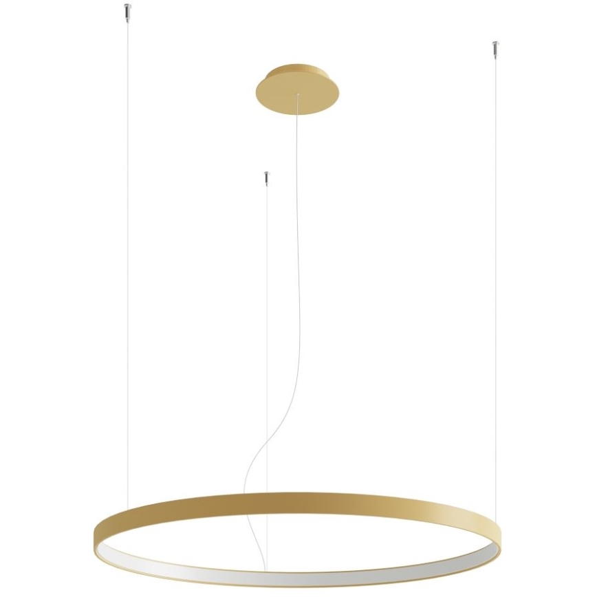 Thoro TH.174 - LED Chandelier on a string RIO LED/50W/230V CRI 90 3000K d. 78 cm gold