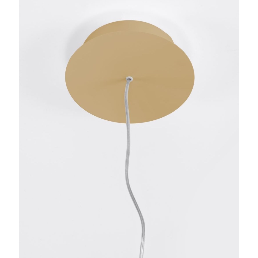 Thoro TH.174 - LED Chandelier on a string RIO LED/50W/230V CRI 90 3000K d. 78 cm gold