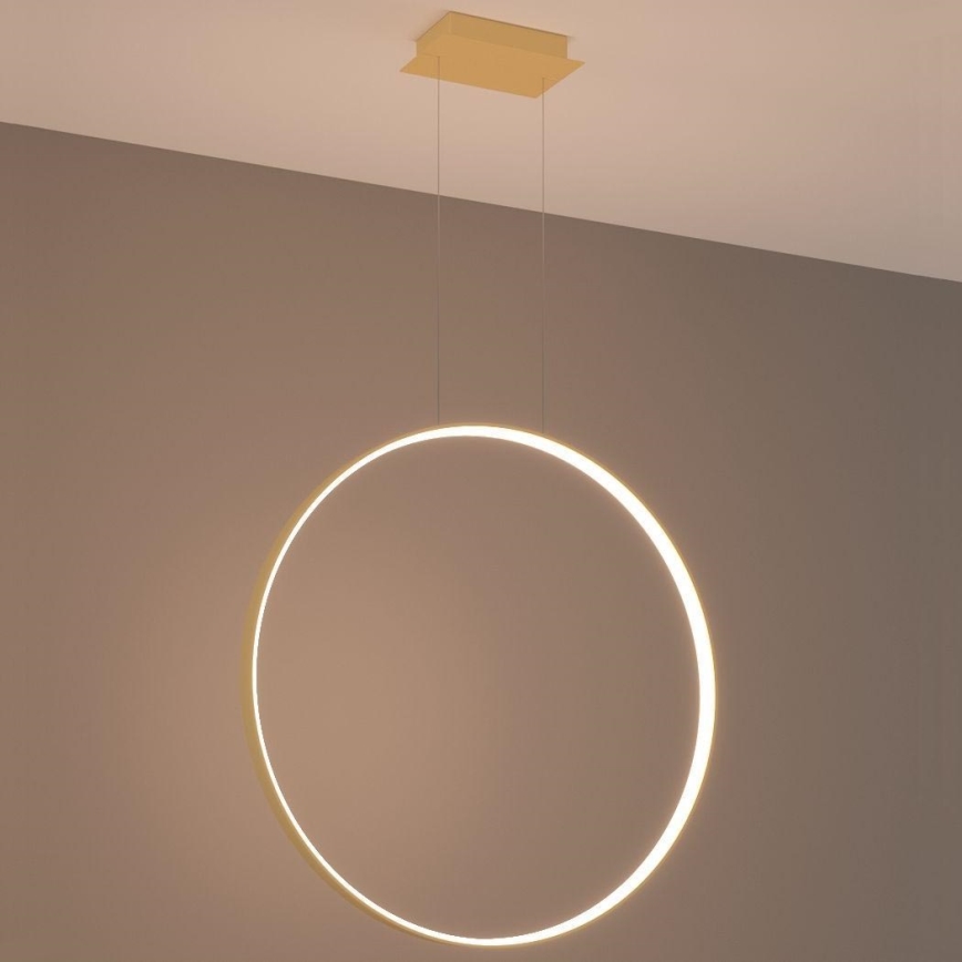 Thoro TH.175 - LED Chandelier on a string RIO LED/50W/230V CRI 90 3000K d. 78 cm gold