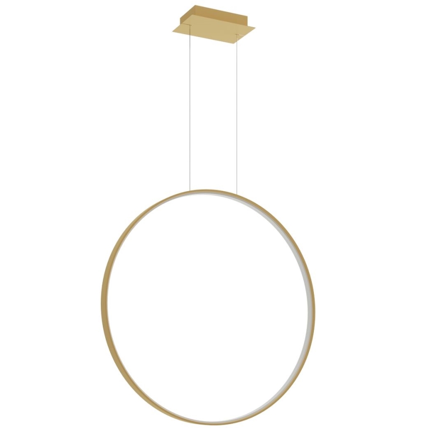 Thoro TH.175 - LED Chandelier on a string RIO LED/50W/230V CRI 90 3000K d. 78 cm gold