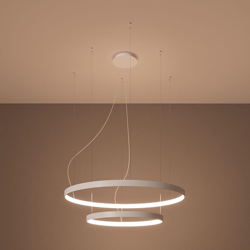 Thoro TH.176 - LED Chandelier on a string RIO LED/80W/230V CRI 90 3000K white