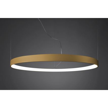 Thoro TH.181 - LED  Chandelier on a string RIO LED /50W/230V CRI 95 4000K d. 78 cm gold
