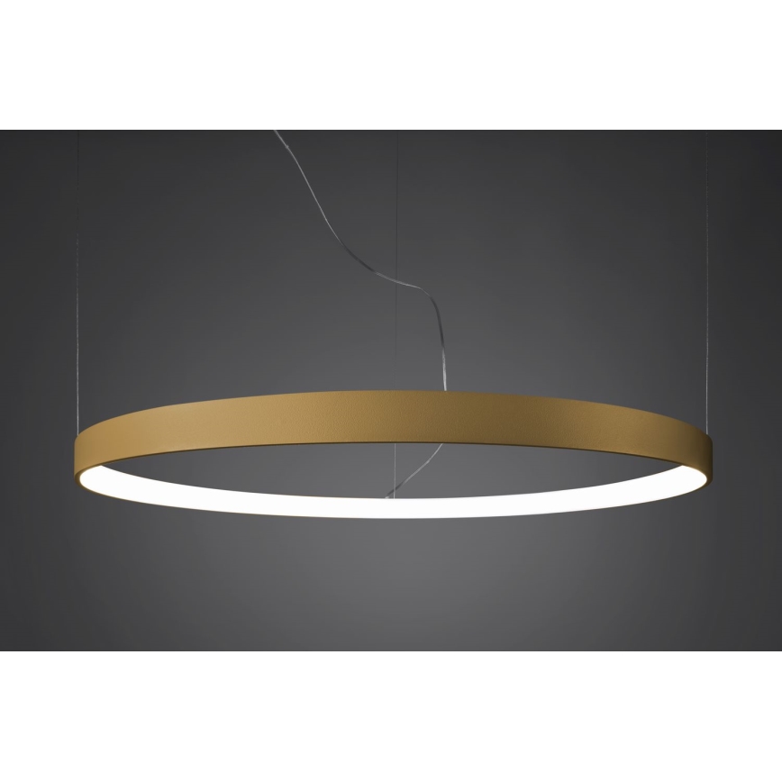 Thoro TH.181 - LED  Chandelier on a string RIO LED /50W/230V CRI 95 4000K d. 78 cm gold