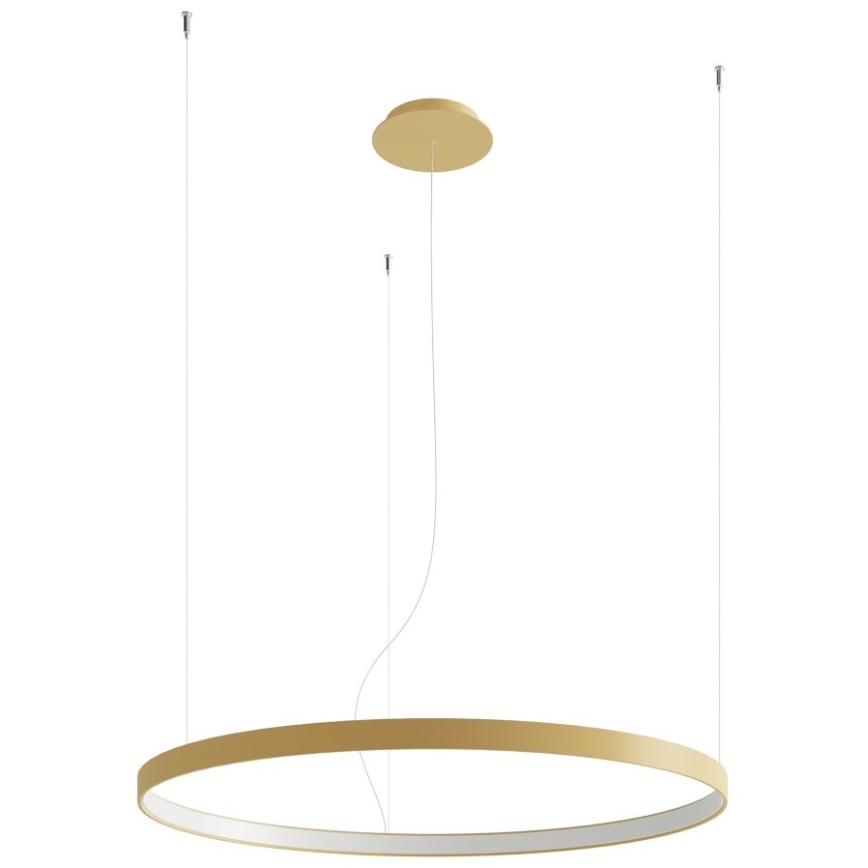 Thoro TH.181 - LED  Chandelier on a string RIO LED /50W/230V CRI 95 4000K d. 78 cm gold
