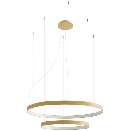 Thoro TH.214 - LED Chandelier on a string RIO LED/80W/230V CRI 90 3000K gold