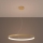 Thoro TH.216 - LED Chandelier on a string RIO LED/30W/230V CRI 90 3000K d. 55 cm gold