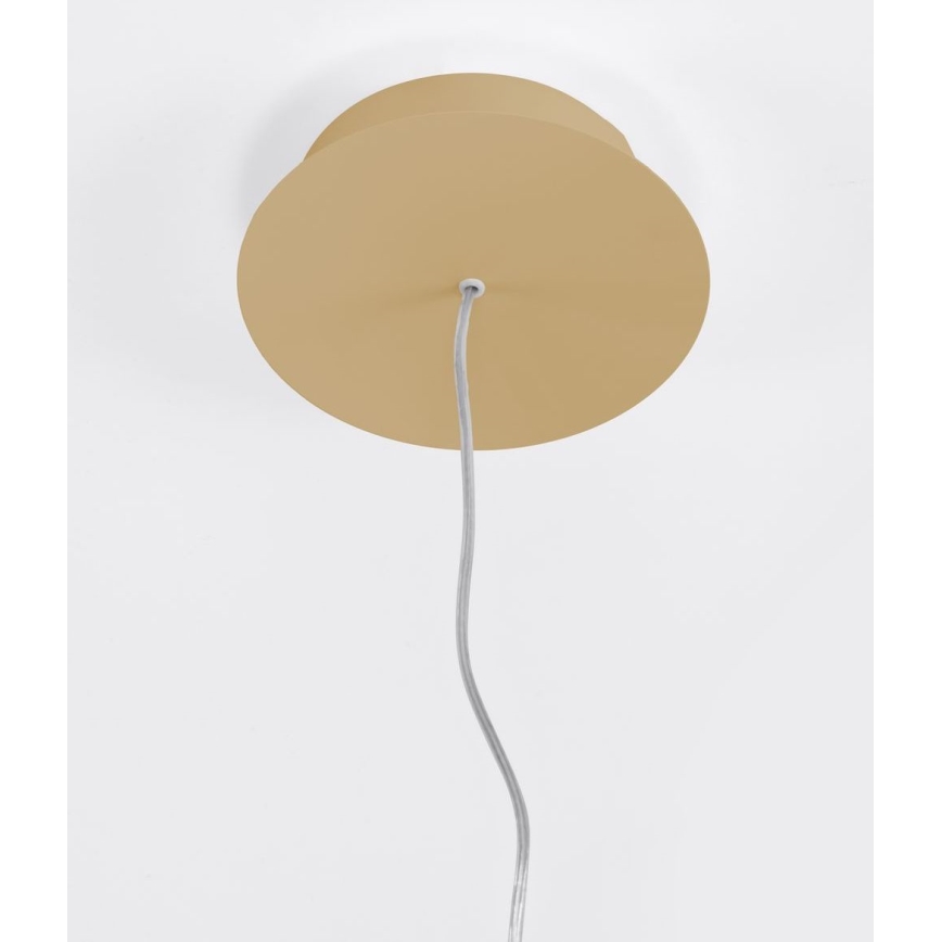 Thoro TH.216 - LED Chandelier on a string RIO LED/30W/230V CRI 90 3000K d. 55 cm gold