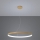 Thoro TH.217 - LED Chandelier on a string RIO LED/30W/230V CRI 95 4000K d. 55 cm gold