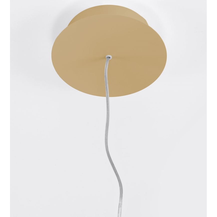 Thoro TH.217 - LED Chandelier on a string RIO LED/30W/230V CRI 95 4000K d. 55 cm gold
