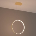 Thoro TH.220 - LED Chandelier on a string RIO LED/30W/230V CRI 90 3000K d. 55 cm gold