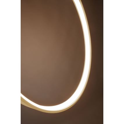 Thoro TH.220 - LED Chandelier on a string RIO LED/30W/230V CRI 90 3000K d. 55 cm gold