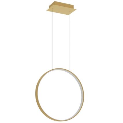Thoro TH.220 - LED Chandelier on a string RIO LED/30W/230V CRI 90 3000K d. 55 cm gold