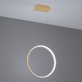 Thoro TH.221 - LED Chandelier on a string RIO LED/30W/230V CRI 95 4000K d. 55 cm gold